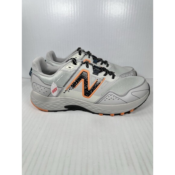 Size 9 New Balance 410V8 Trail Running Shoes 4E XL Gray Orange MT410CA8 Mens main image 6